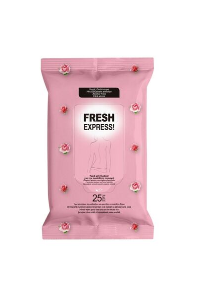 OEM Chamomile Intimate Hygiene Wet Wipes - 25PCS
