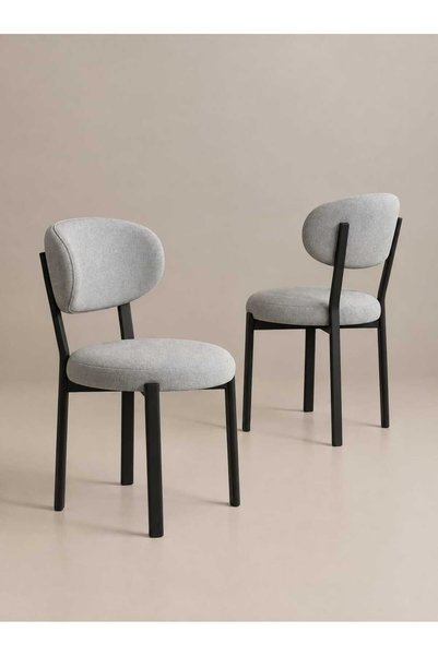 Metal Mutfak Sandalyesi, Yemek, Bahçe Kafe, Modern Sandalye( 1 Adet)