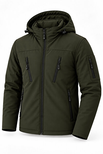 wera Erkek, Haki, Suya Dayanıklı, Rüzgar geçirmez, Taktikal, Softshell, Çıkar...