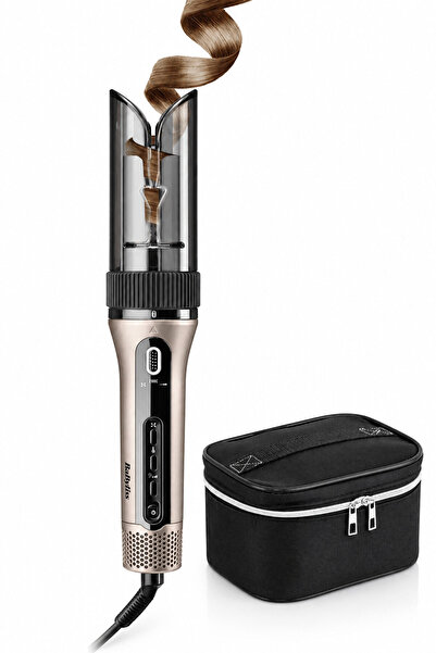 BABYLİSS Style Secret Air Auto-Curl Teknolojili Sıcak Hava C6688E Makyaj çant...