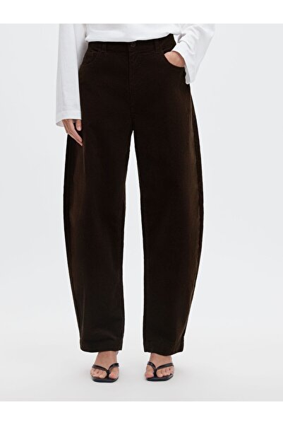 SELECTED Nohavice s ryškovým strihom Corduroy