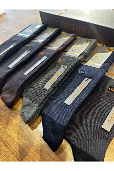 Mısırlı Premium Bamboo Seamless Bamboo Comfort Socks 12-Pack