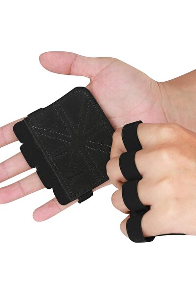 X SPRING Grip Pads, 1 Pair Premium Weightlifting Gloves with Non-Slip Palm Pr...
