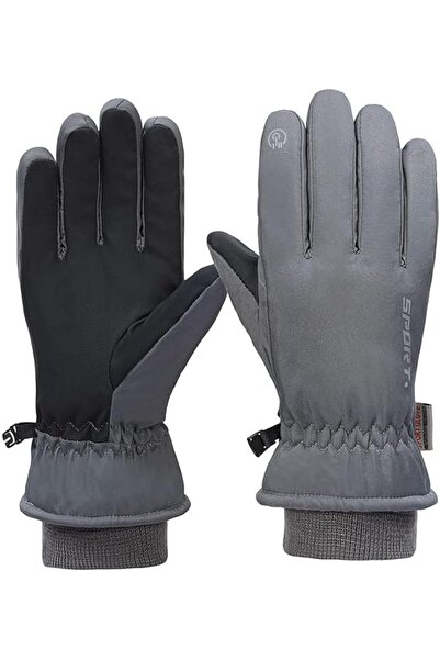 YHRY Winter Ski Gloves, Waterproof Touchscreen Snowboard Gloves, Windproof Wa...