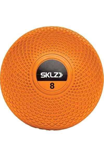 SKLZ كرة طبية للتدريب بالوزن/كرة سلام 3.6 كجم، برتقالية