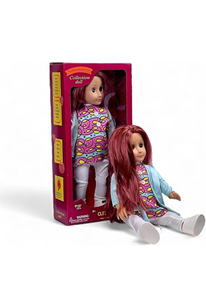 ALBADER Large American Doll Set for Girls and Boys, 6 Unique Dolls with Reali...