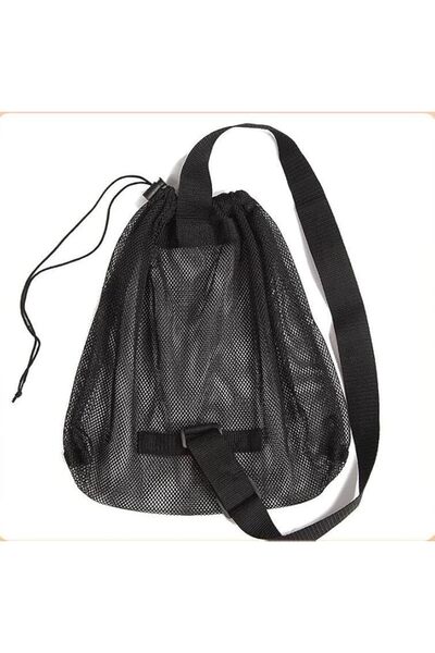 KASTWAVE Durable Soccer Mesh Ball Bag with Adjustable Shoulder Strap – Lightw...