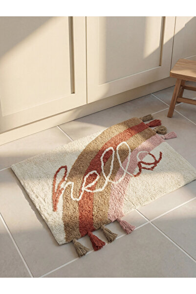 LC Waikiki Two Mt Shop Quality Lcw Home Mixed Patterned 50X80 cm Bath Mat