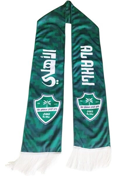 Generic Al-Ahli Sports Club Jeddah Scarf – Premium Green Fan Accessory with W...