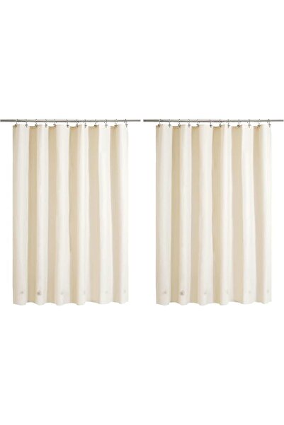 Barossa Design Shower Curtain Liner with 6 Weighted Magnets - Heavy Duty PEVA...