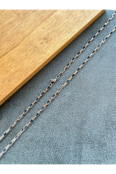 Rupen Kraft Stainless steel tarnish-resistant interlocking pendant with steel...