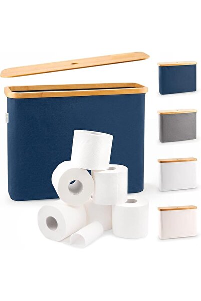 GENERAL Lonbet - Beige Toilet Roll Storage - Toilet Paper Basket - The Ultima...