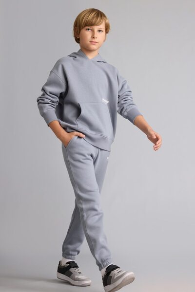 DeFacto Printed Elastic Leg Thick Fabric Jogger Sweatpants for Boys H9685A826Wn