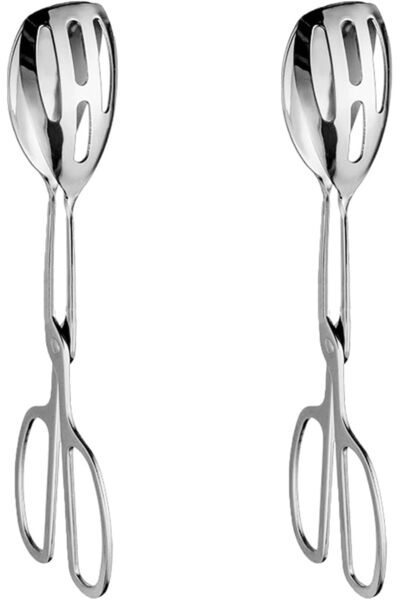 Gerui 2 pcs Serving Tongs for Buffet Party Catering,Thickening Food Serving T...