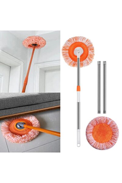 RXH Mop cu Rotire 360°, Cap Triunghiular și Mâner Telescopic Reglabil