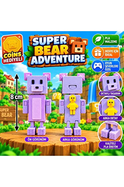 Razmo Super Bear Adventure Baaren Ayı ve Shicka Figür Seti - Süper Ayı Seti (...