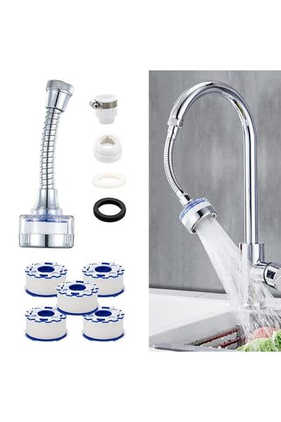 GENERAL Faucet Water Filter Set,360° Rotating Faucet Filter Tap with Extensio...