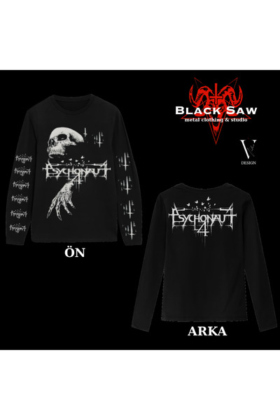 valens design Psychonaut 4 DSBM Black Metal Longsleeve