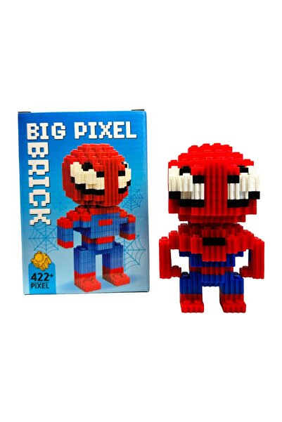 Brother Toys Big pixel brick spider man spiderman 422 pixels 3d puzzle bricks...