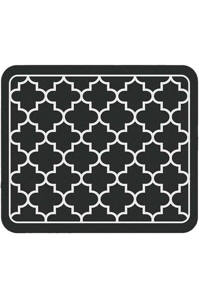 Yelajoy Black Dish Drying Mat, Absorbent Kitchen Counter Pad, Quick Dry Coffe...