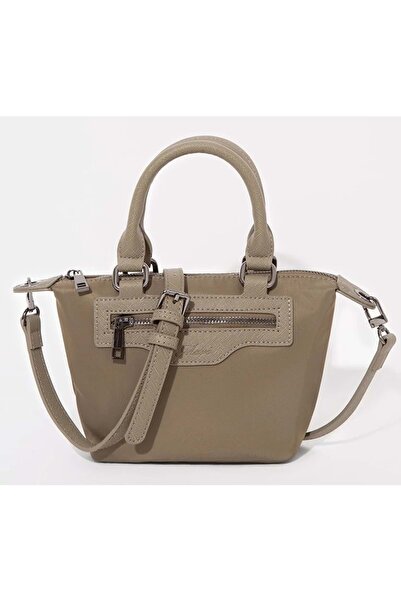 Mavi M1913020 Logo Tote Çanta Mini Çapraz Çanta Omuz Çantası Spor Çanta BEJ