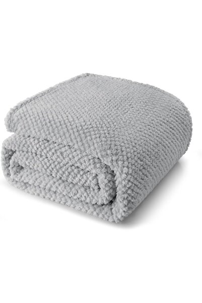 Generic Extra Large Fuzzy Fleece Throw Blanket for Couch, 50x70 Inch Fluffy W...