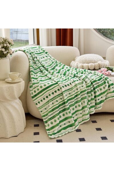Generic Velvet Touch Ultra Plush Christmas Holiday Printed Fleece Throw/Blank...