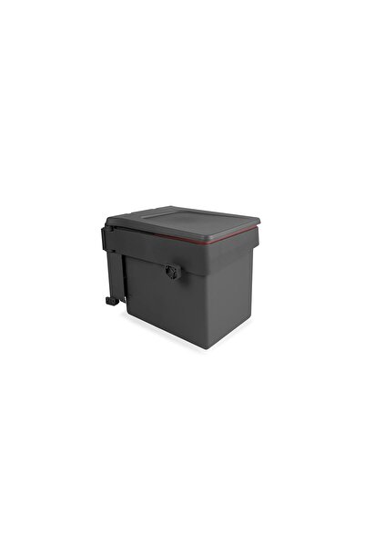 Generic 8935423 Built-in Waste Bin for Cabinet with Automatic Lid, Anthracite...