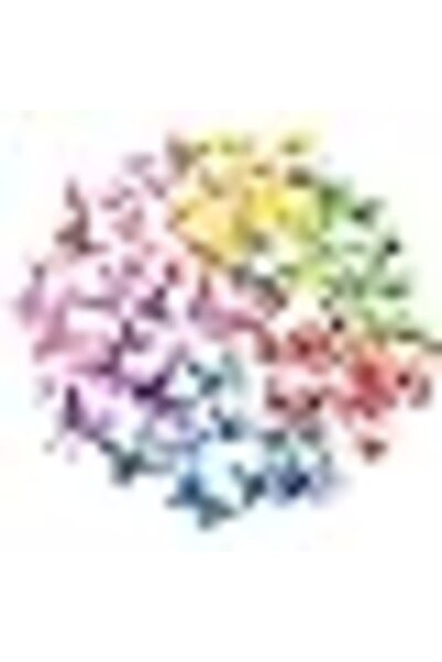 Generic 72 Pcs 3D Butterfly Wall Stickers Butterflies Girls Bedroom Decoratio...