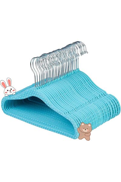 Generic Baby Clothes Hangers, Kids Velvet Hangers, Baby Toddler Kids Hangers ...