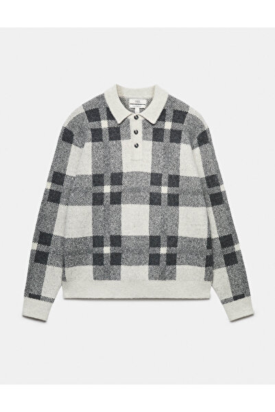 Marks & Spencer Polo Yaka Desenli Kazak