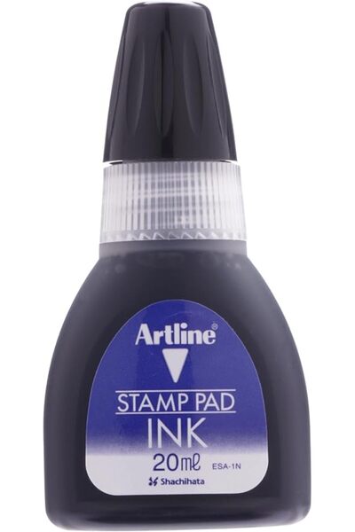 artline Stamp Pad Ink 20 ml, Black