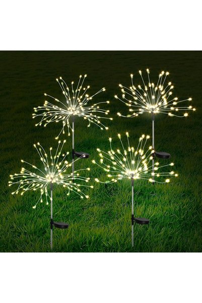 Generic 2 Pack Solar Firefly Pathway Lights, Outdoor Solar Lights for Yard, G...