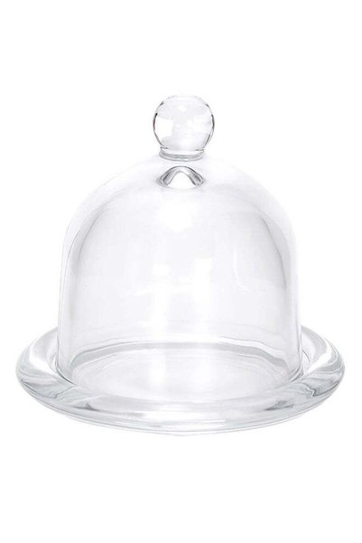 Generic Glass Cupcake Saver Clear