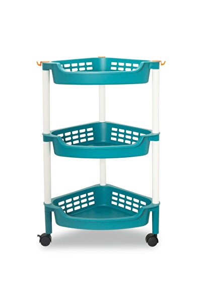 Generic 3-Layer Moveable Corner Organizer – Space-Saving and Perfect for Orga...