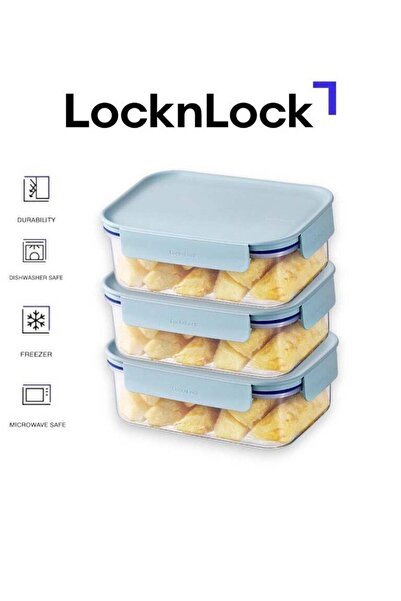 Generic LocknLock Classic Plus Rectangle Food Container 420ml (PACK of 3) – M...
