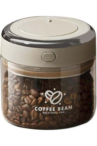 Generic Premium Glass Airtight Coffee Canister,17oz with One-Way CO2 Valve an...
