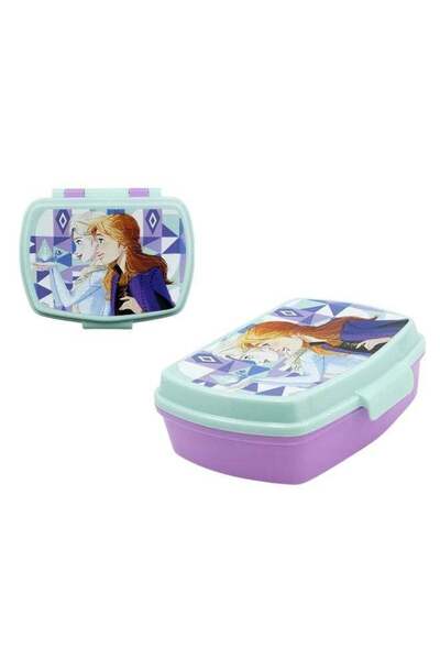Generic Stor Frozen Ice Magic 750ml Plastic Funny Lunch Box for Girls – BPA-F...
