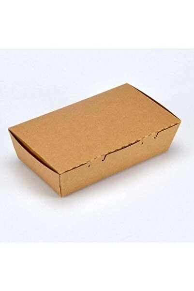 Generic SNH Packing Kraft Lunch Box Medium Without Window, Grease-Resistant B...