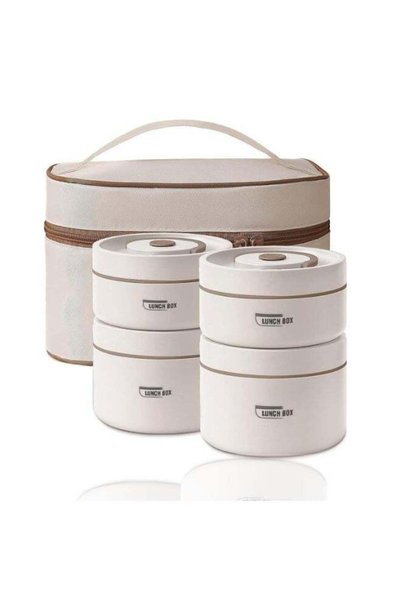 Generic Insulated 304 Stainless Steel Lunch Container with Thermal Bag, Seale...
