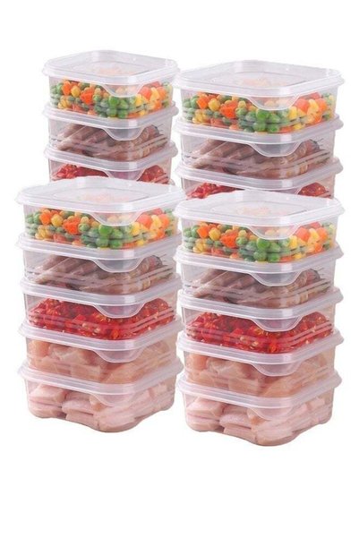 Generic 20 Pcs Meal Prep Containers, Meal Prep Containers with Leak Proof Loc...