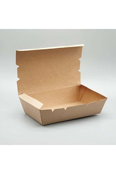 Generic SNH Packing Kraft Lunch Box Small Without Window, Grease-Resistant Ba...