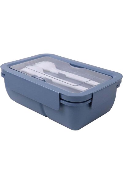 Generic MICROWAVE WHEAT STRAW ECO RECTANGULAR LUNCH BOX 1000ML