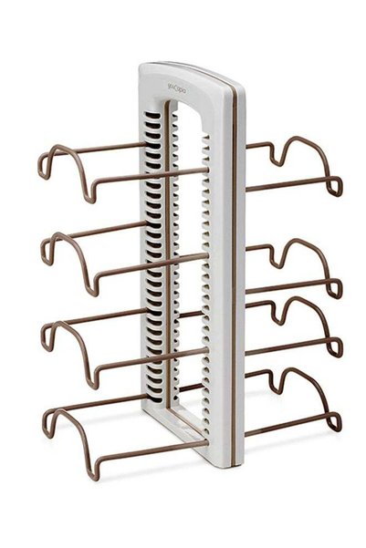 Generic Storemore Adjustable Wrap Stand Organizer White 34.3 x 6.7 x 14.3cm