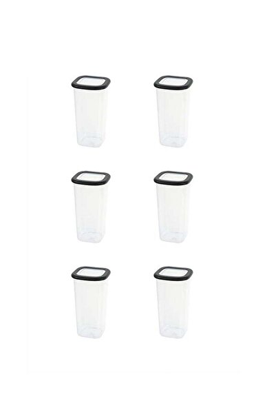 Generic Noon East 6-Piece Plastic Food Storage Containers with Lids 10.5x10.5...