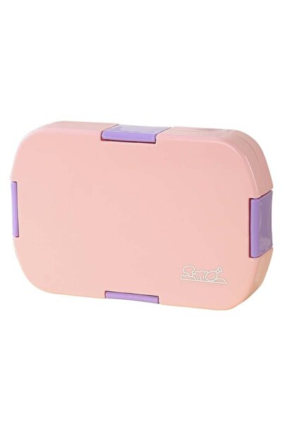 Generic Durable Leak Proof Lunchbox With 5 Compartments For Kids - Pink