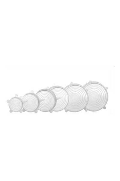 Generic Silicone Lids Upgraded Stretch Lids Reusable Food Cover Lids Smiling ...