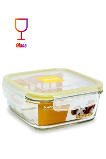 Generic Glass Food Container with Airtight Lid Rectangle Shape 1220ml