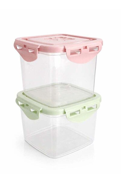 Generic 2pc Airtight Food Storage Container Set (650ml) – Leak-Proof Stackabl...