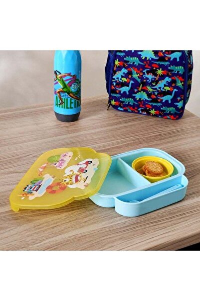 Generic Bowlie 4-Piece Compartmentalized Lunch Box 830Ml -Green - 168ECH9900037